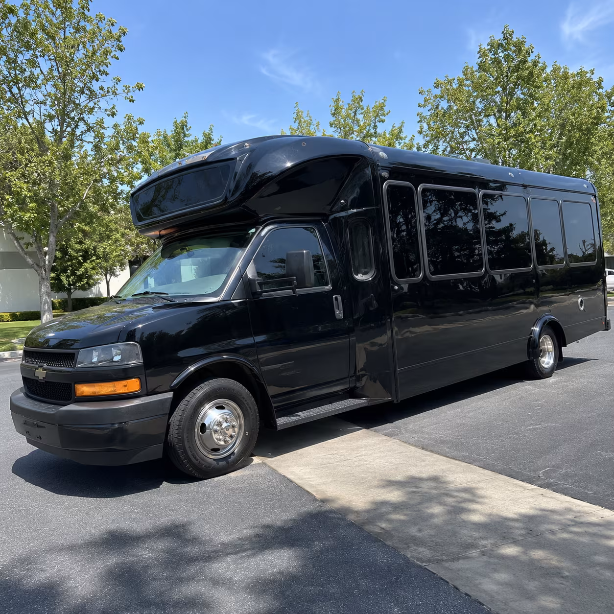 cary 15 passenger party bus