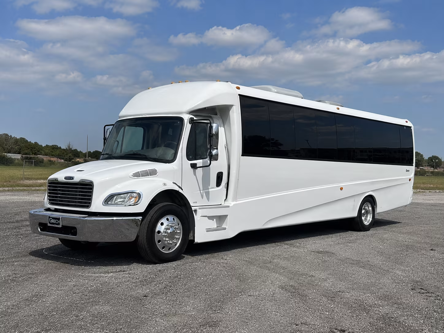 cary 50 passenger party bus
