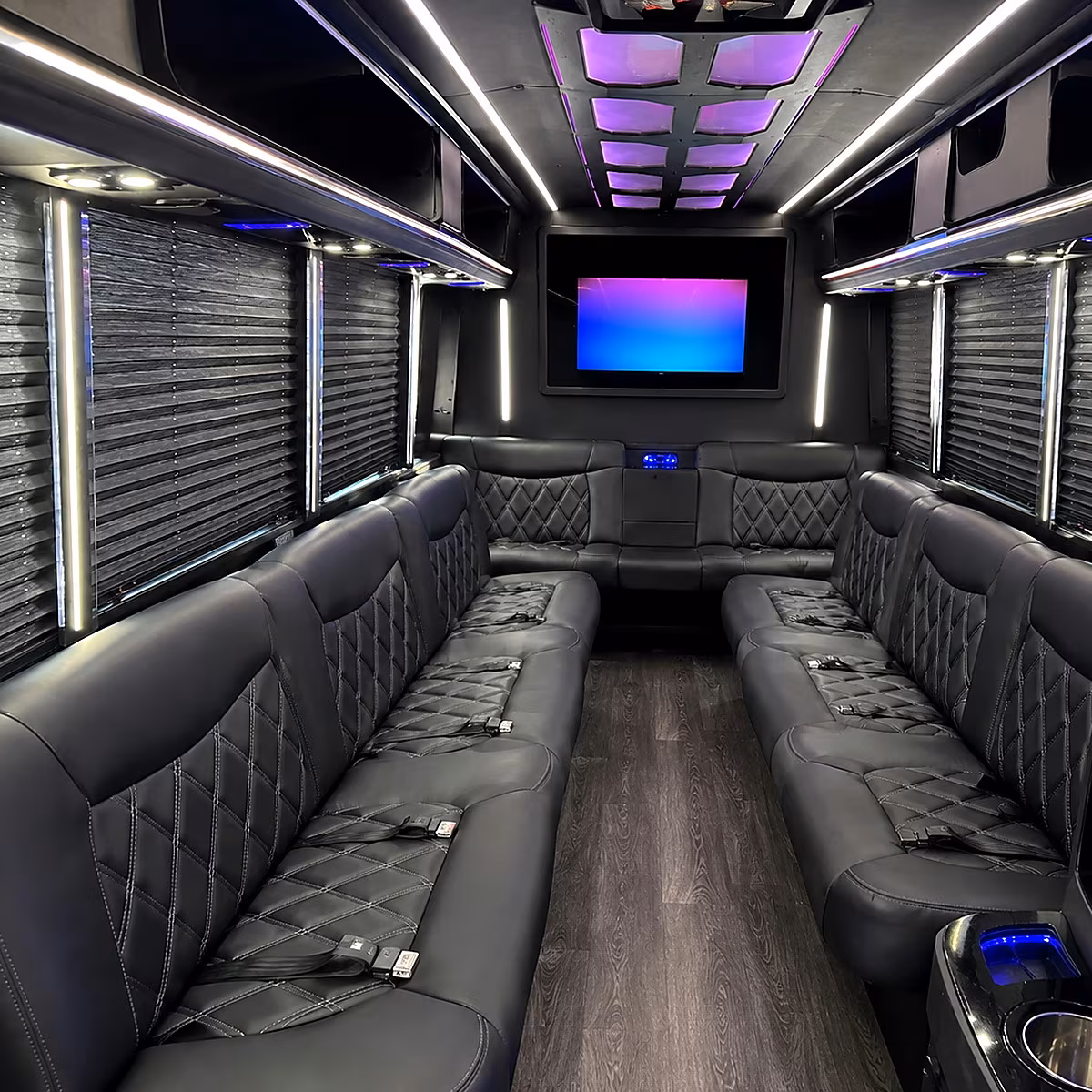 cary party bus rentals inside