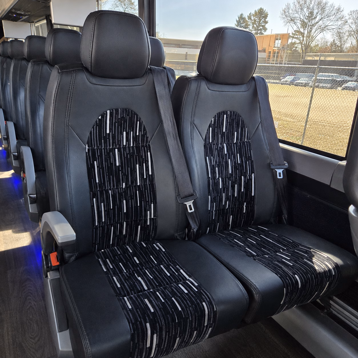 cary religious group transportation onboard seating