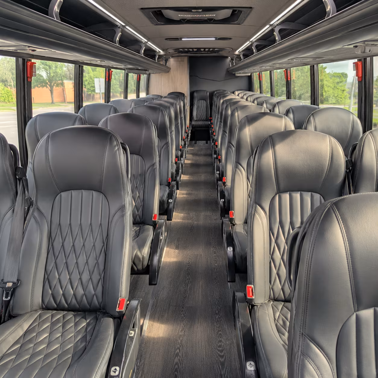 cary school event transportation onboard seating