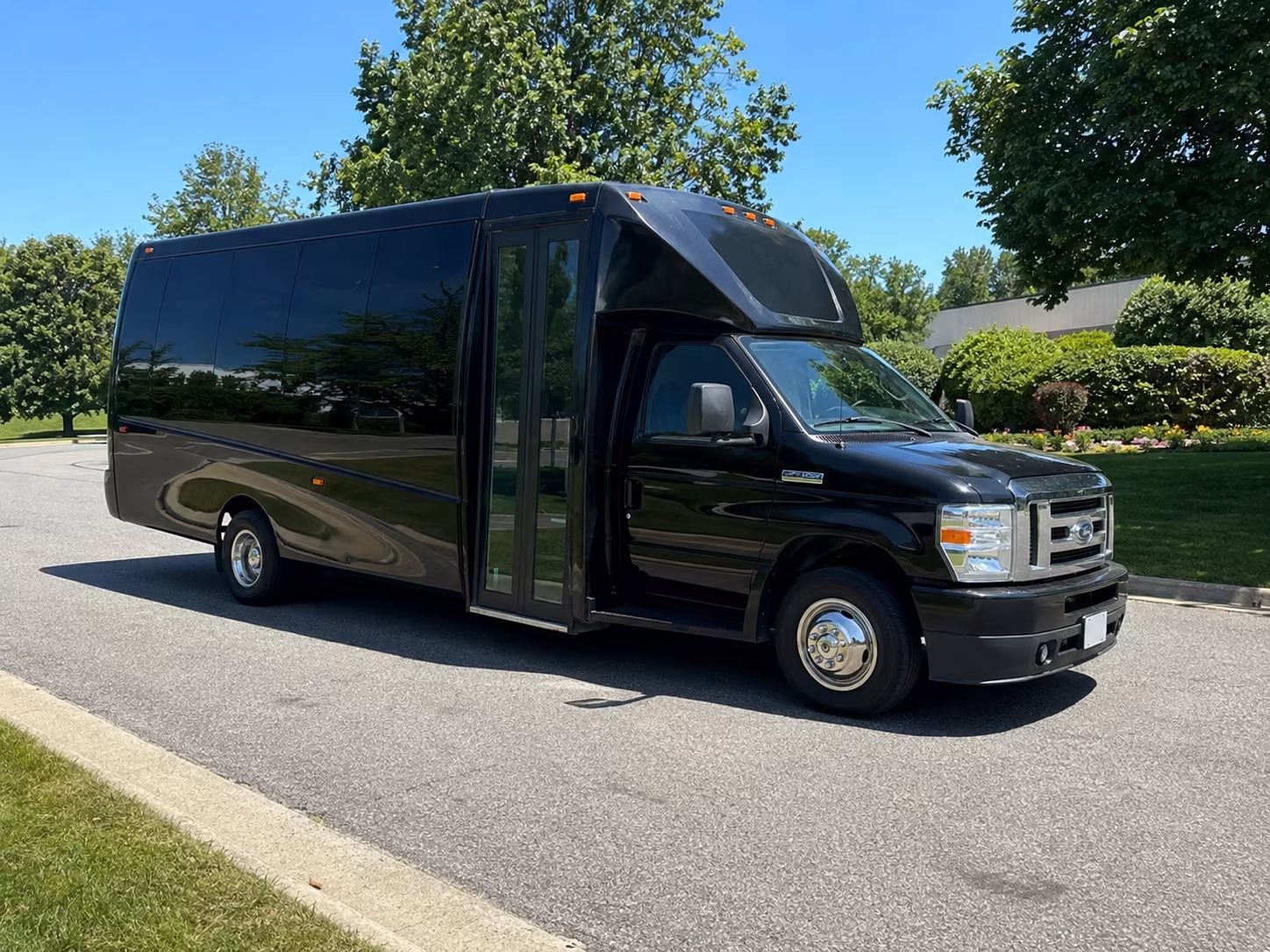cary wedding party bus rental