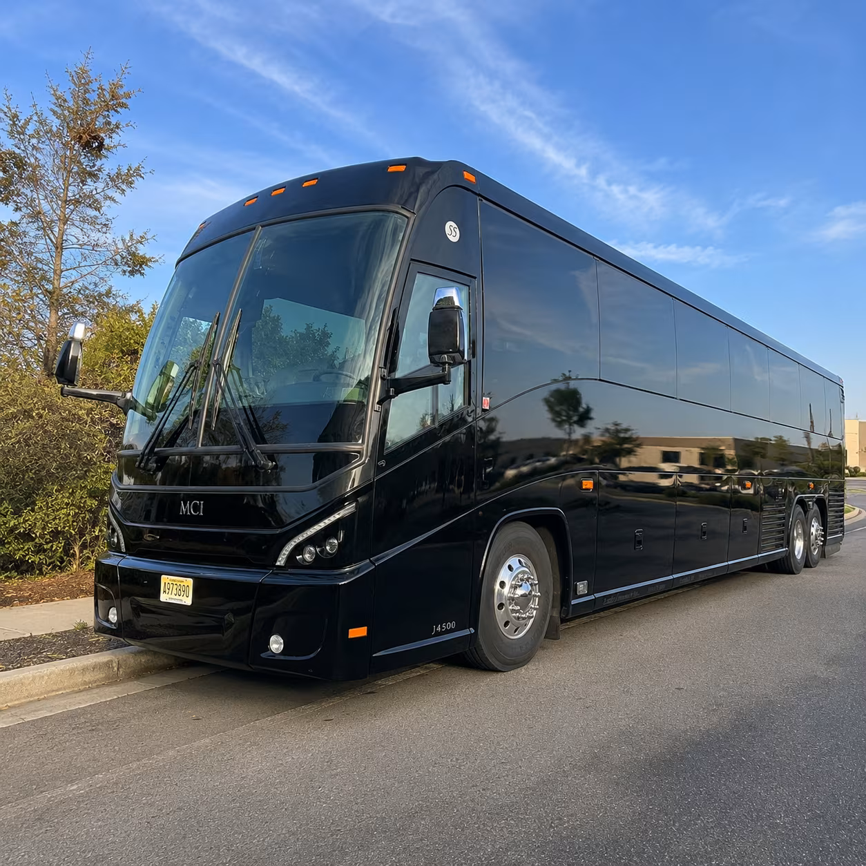 charter buses for federal agencies and contractors in research triangle park