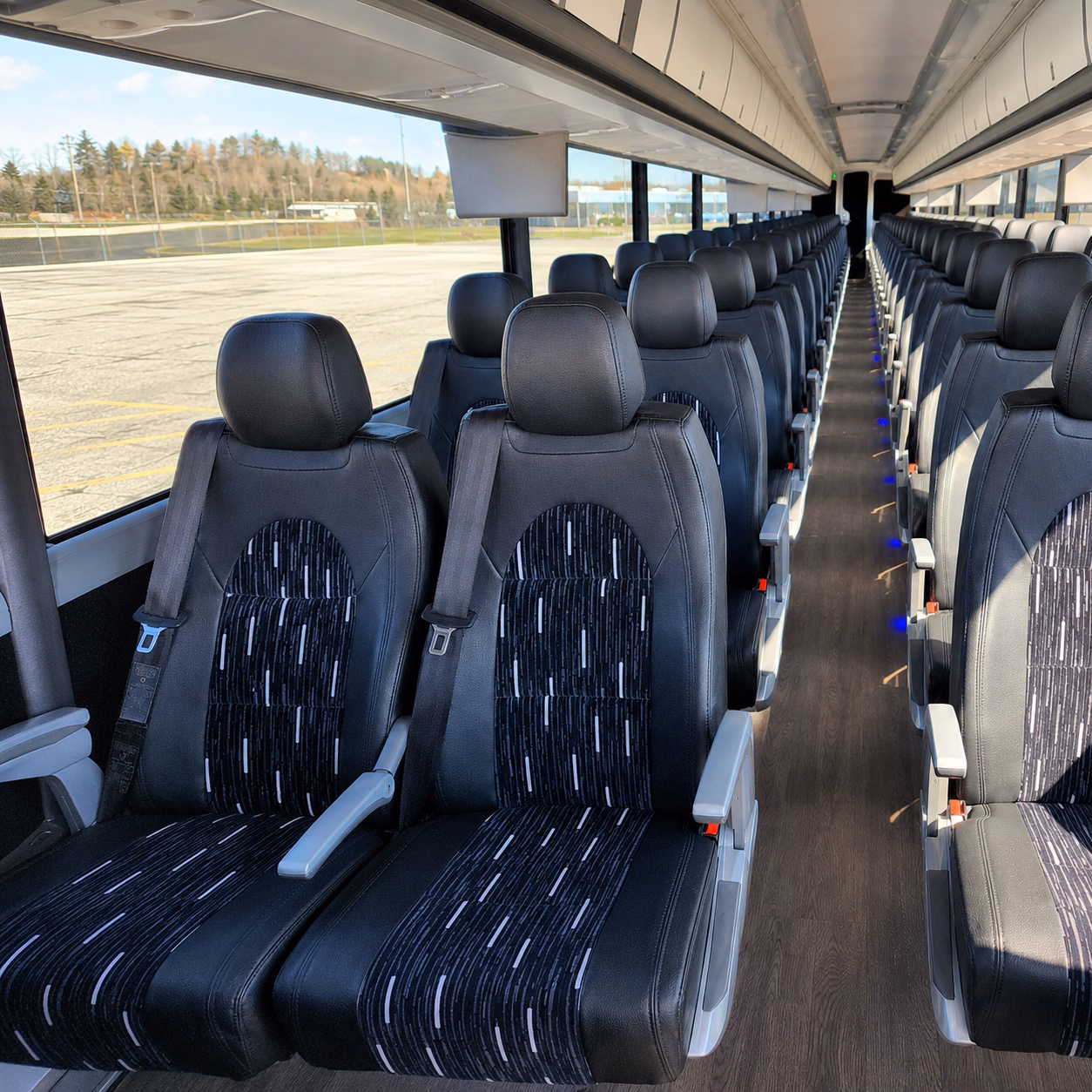 charter buses for raleigh area wedding weekends and multi day events