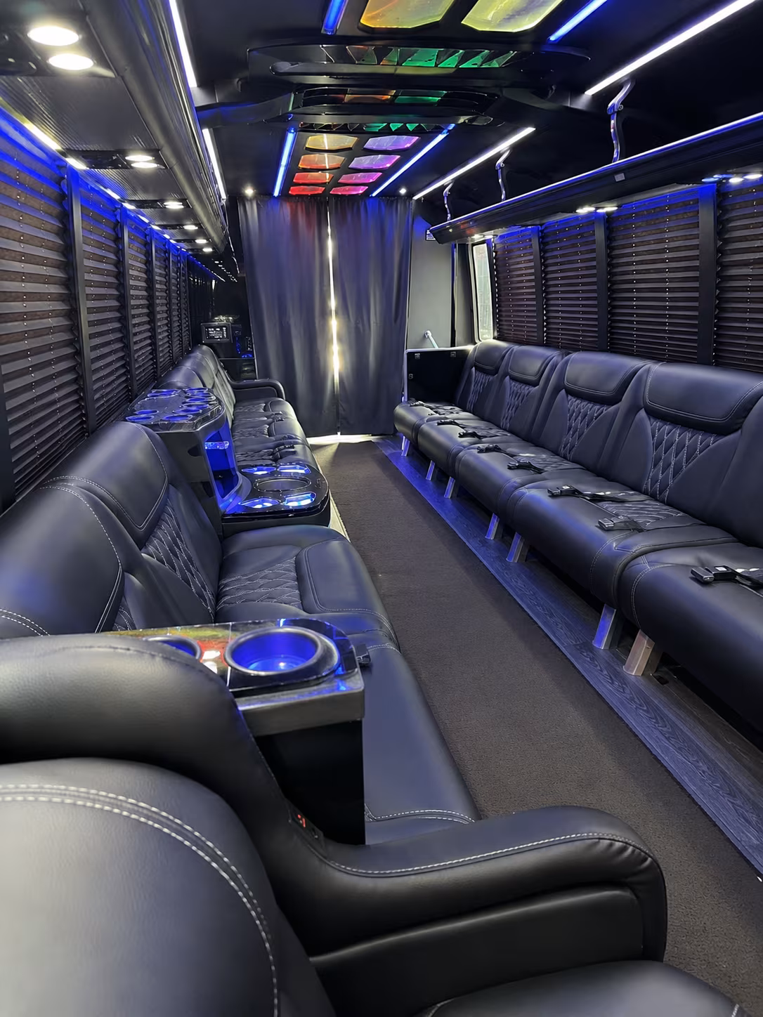 downtown raleighs glenwood south entertainment district party bus