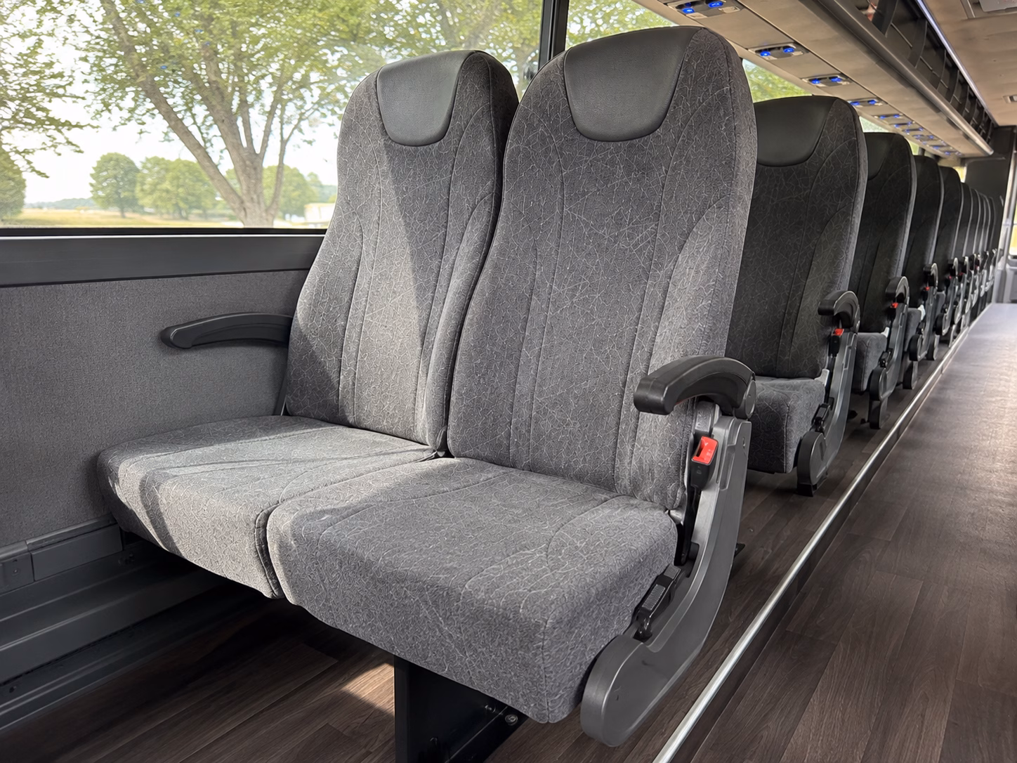 how the type of bus changes the price in cary north carolina