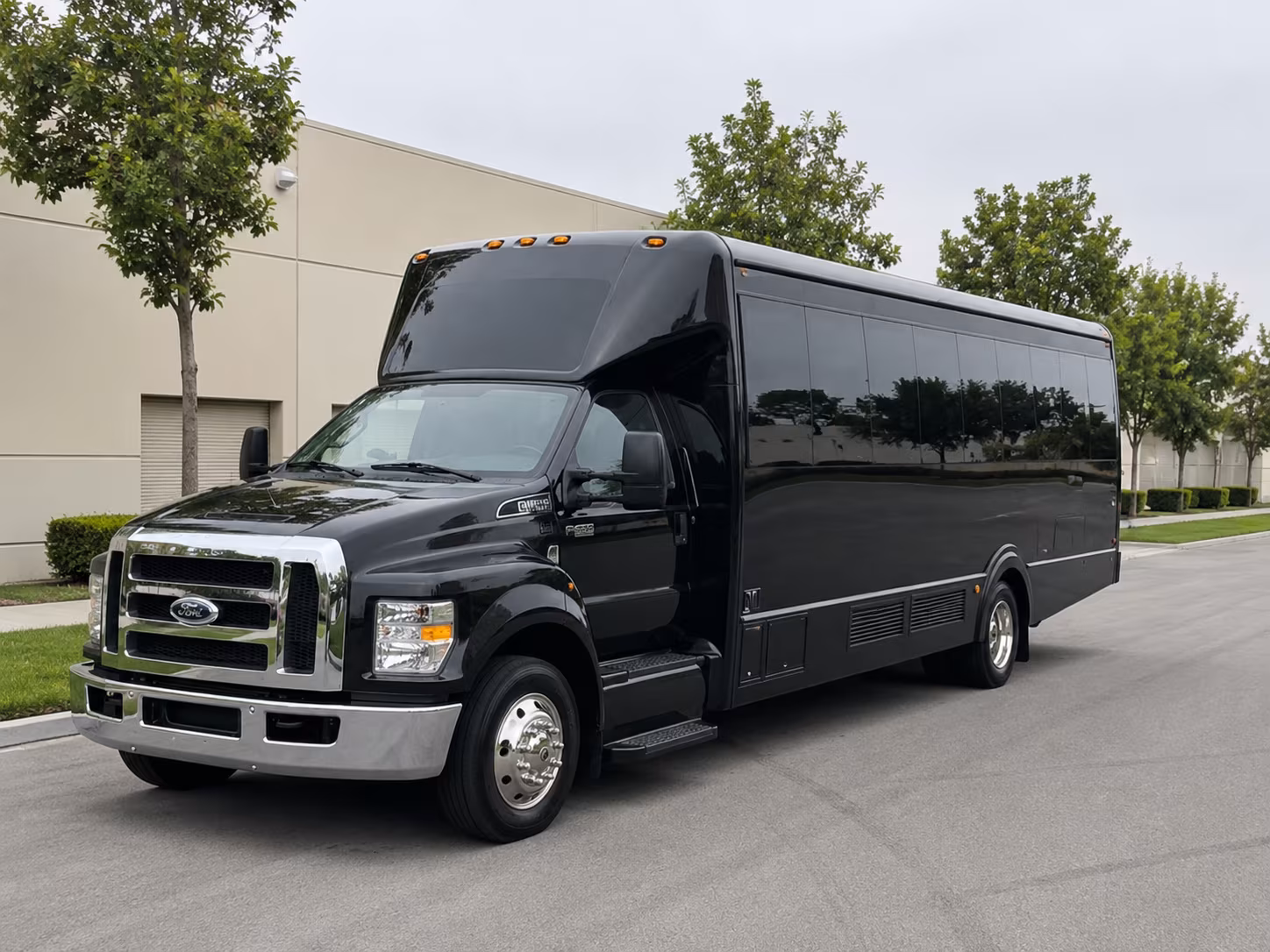 party buses for cary high school prom night