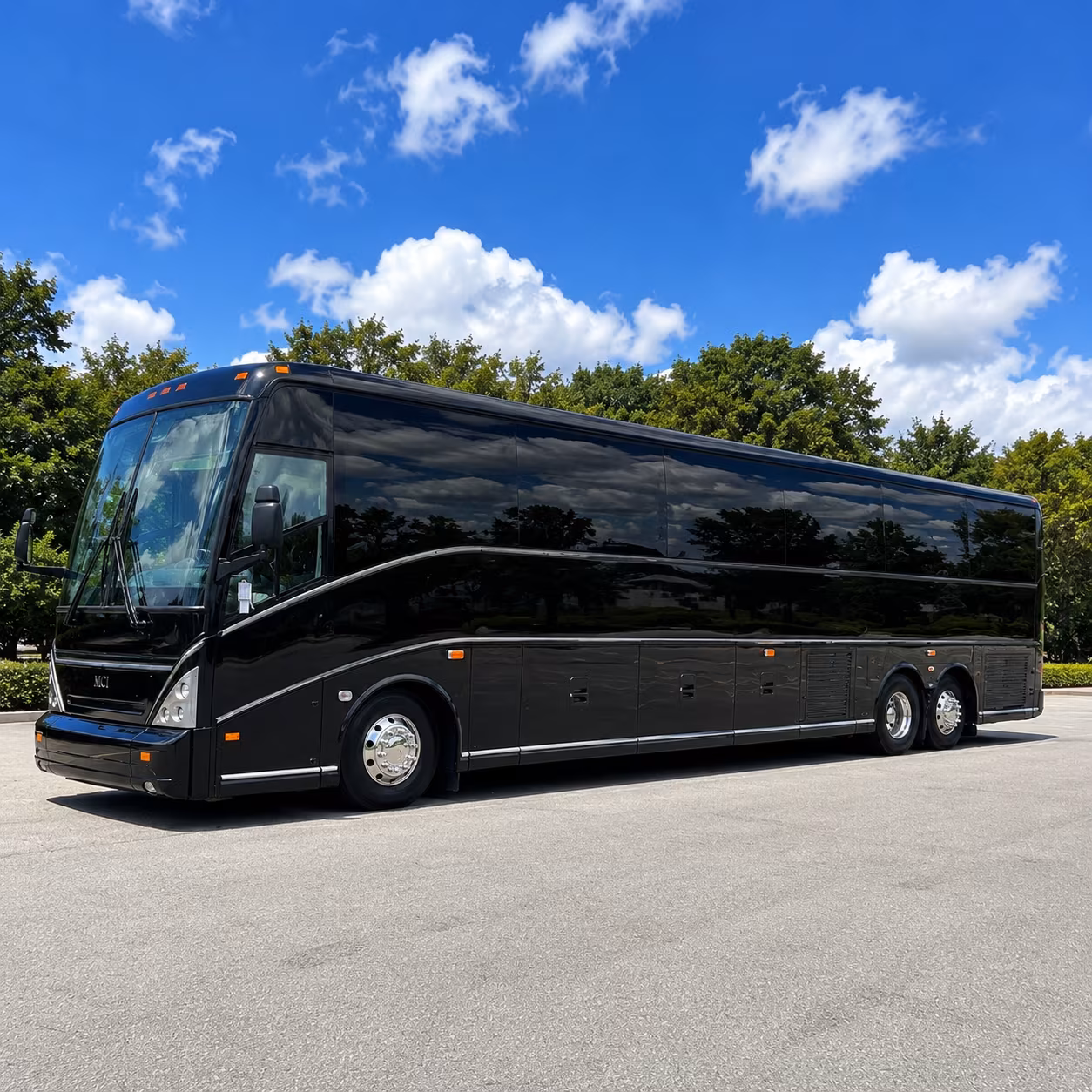 smooth buses for corporate events and research triangle park shuttles