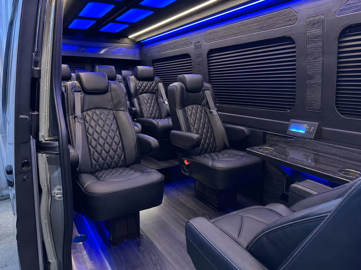 sprinter van transportation for groups and events across cary